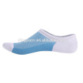 Unsichtbare Socken Freizeitfarbe passend zu zwei Stangen Kurzschlauch Baumwollsocken Querstange rutschfeste Silikon atmungsaktive Socken Großhandel